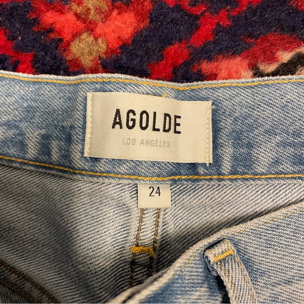AGOLDE Parker Vintage Cut Off Shorts - Picture 3 of 7